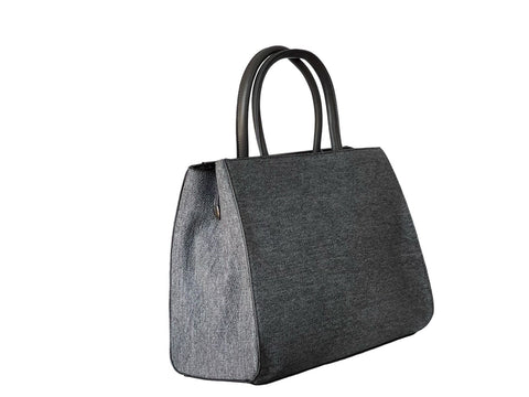 BAGCO Zenith Executive Satchel- Grey