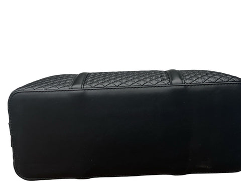 BAGCO Sovereign Quilt Satchel- Black