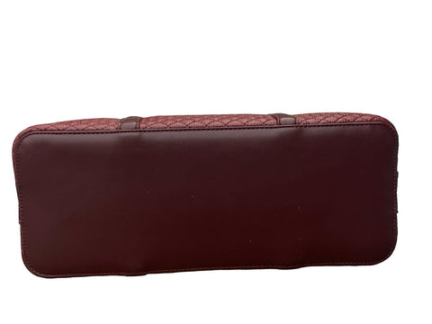 BAGCO Sovereign Quilt Satchel- Burgundy