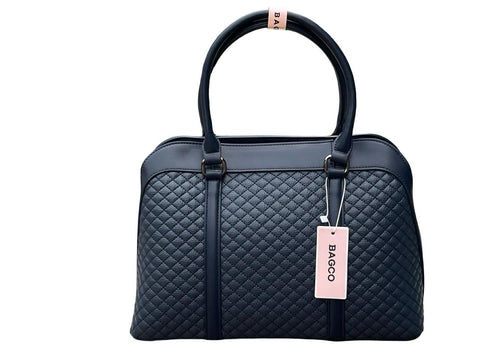 BAGCO Sovereign Quilt Satchel- Blue