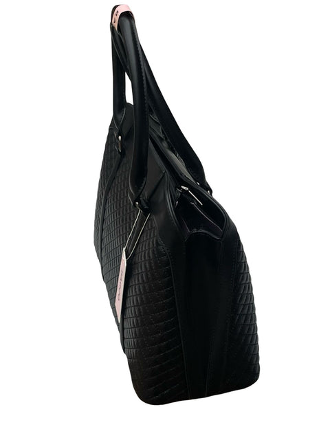 BAGCO Sovereign Quilt Satchel- Black