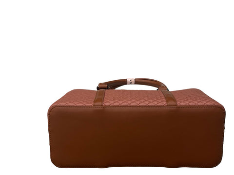 BAGCO Sovereign Quilt Satchel- Brown