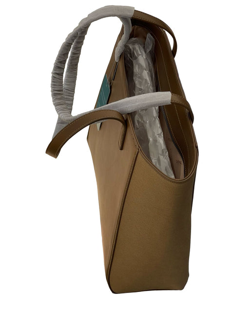 Classic Canvas Handbag- Brown