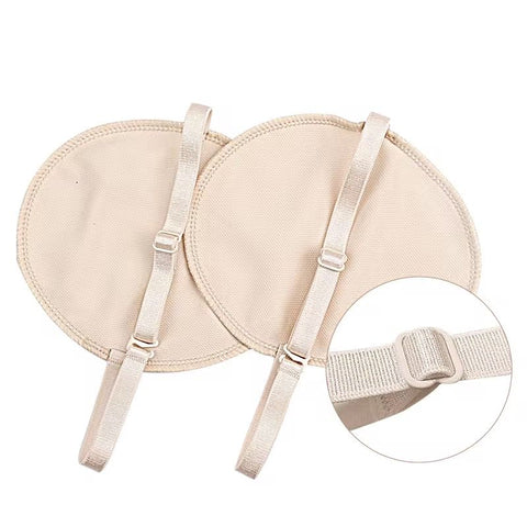 Reusable Adjustable Underarm Sweat Pads with Washable Dress Shields