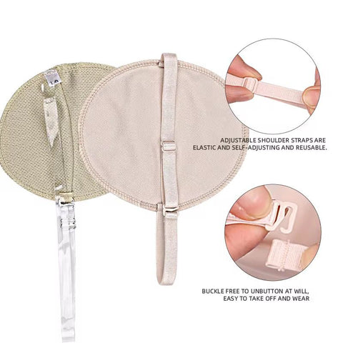 Reusable Adjustable Underarm Sweat Pads with Washable Dress Shields