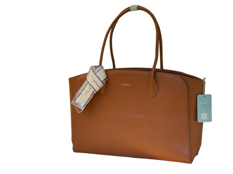 Chrisbella Ultra‑Capacity Executive HUGE Brown Tote Bag