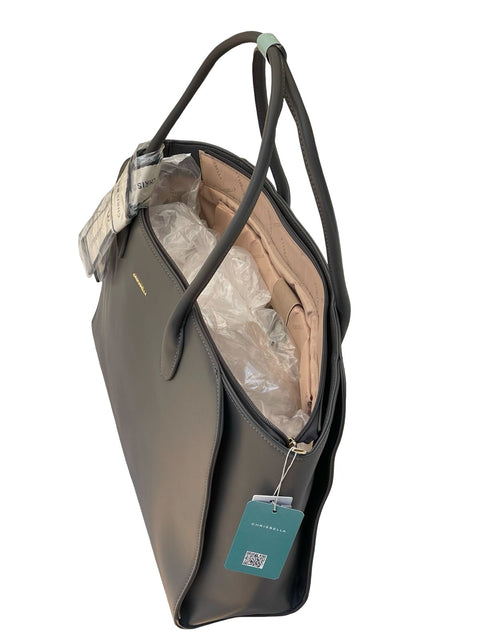 Chrisbella Ultra‑Capacity Executive HUGE Grey Tote Bag