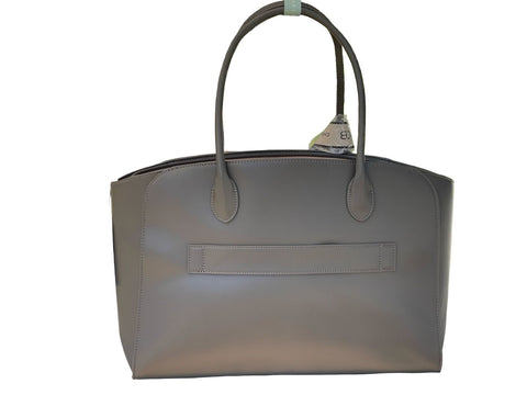 Chrisbella Ultra‑Capacity Executive HUGE Grey Tote Bag