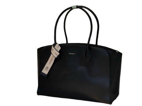 Chrisbella Ultra‑Capacity Executive HUGE Black Tote Bag