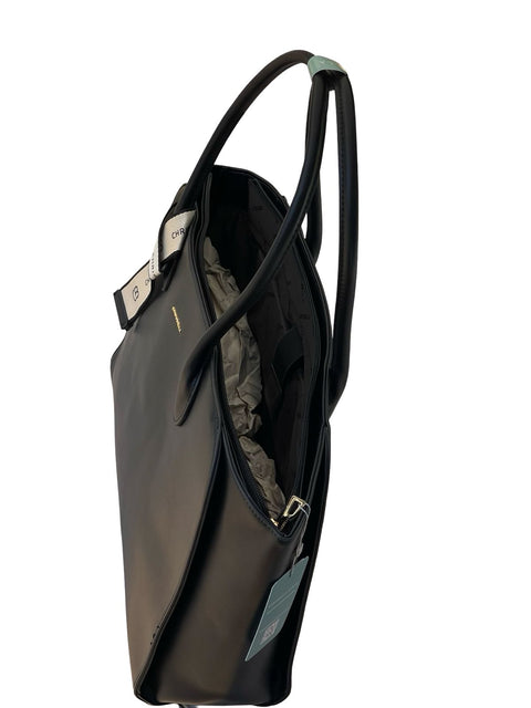 Chrisbella Ultra‑Capacity Executive HUGE Black Tote Bag