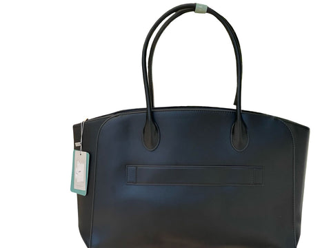 Chrisbella Ultra‑Capacity Executive HUGE Black Tote Bag