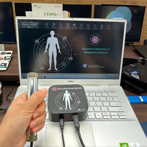 Quantum Body Health Analyzer – Multilingual Health Testing Device