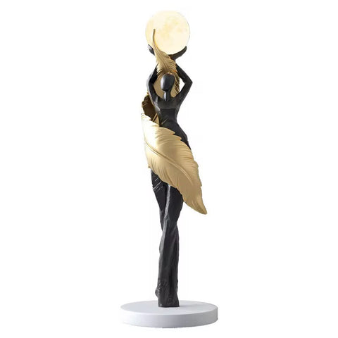 Large Artistic Figure Decorative Ornament – Ambient Floor Light (85×27×27 cm)