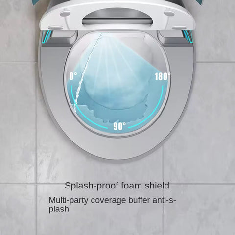 Smart Round Automatic Toilet – Heated Seat, Sensor Flush, S-Trap (XRL-121)