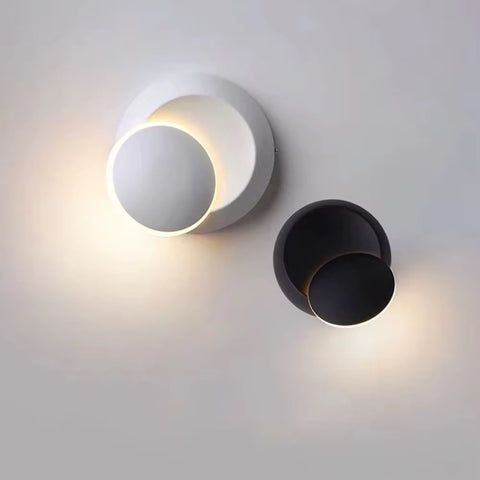 Modern Rotatable 3D Moon LED Wall Lamp – (LN-WL-003)