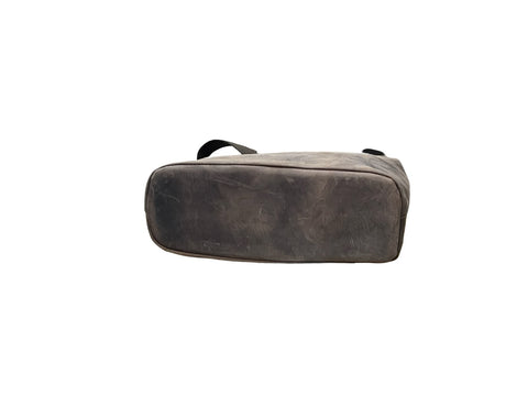 Vintage Tan Leather Crossbody Sling Bag