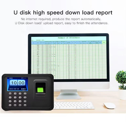 Biometric Fingerprint Time Attendance & Access Terminal