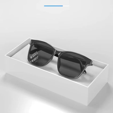 Wireless Open-Ear Smart Audio Sunglasses with Touch Control & Mic