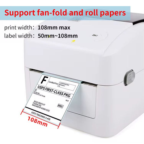 Desktop Direct Thermal Shipping Label Printer