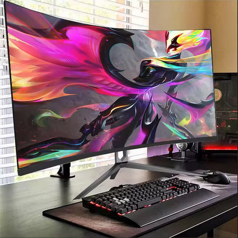 Curved Desktop Monitor