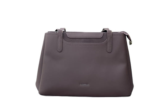 CHRISBELLA Elegant Women's Shoulder Bag (Dark Brown)