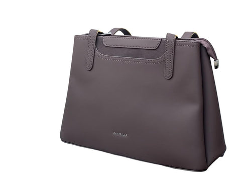 CHRISBELLA Elegant Women's Shoulder Bag (Dark Brown)