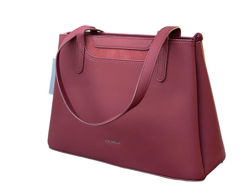 CHRISBELLA Elegant Women's Shoulder Bag (Red)