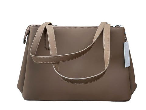 CHRISBELLA Elegant Women's Shoulder Bag (Light Brown)