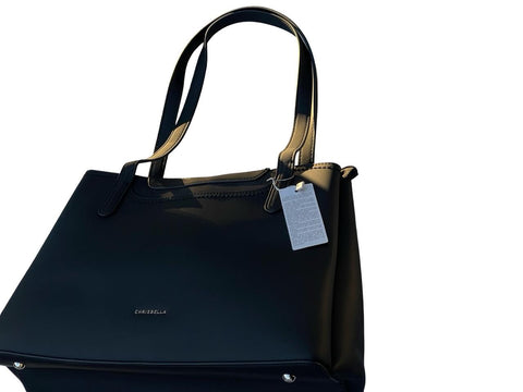 CHRISBELLA Elegant Women's Shoulder Bag (Black)