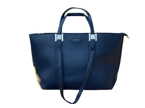 CHRISBELLA Elegant Women's Tote Bag (Dark Blue)