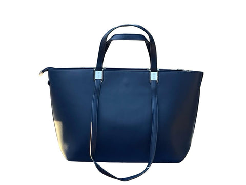 CHRISBELLA Elegant Women's Tote Bag (Dark Blue)