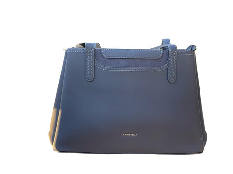 CHRISBELLA Elegant Women's Shoulder Bag (Light Blue)