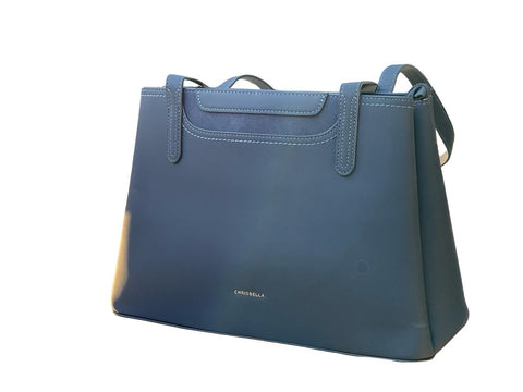 CHRISBELLA Elegant Women's Shoulder Bag (Light Blue)
