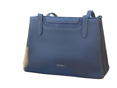 CHRISBELLA Elegant Women's Shoulder Bag (Light Blue)
