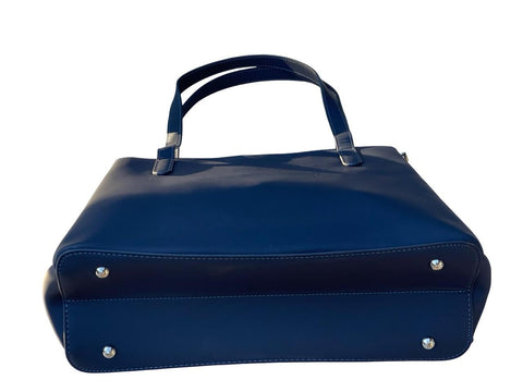CHRISBELLA Elegant Women's Shoulder Bag (Dark Blue)