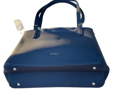 CHRISBELLA Elegant Women's Shoulder Bag (Dark Blue)