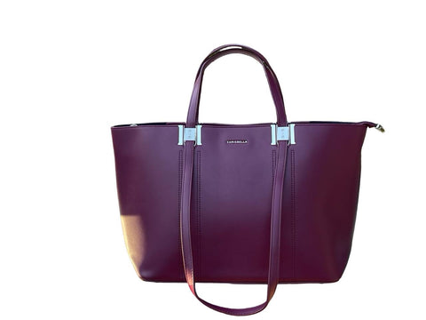 CHRISBELLA Elegant Women's Tote Bag (Purple)