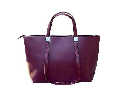 CHRISBELLA Elegant Women's Tote Bag (Purple)