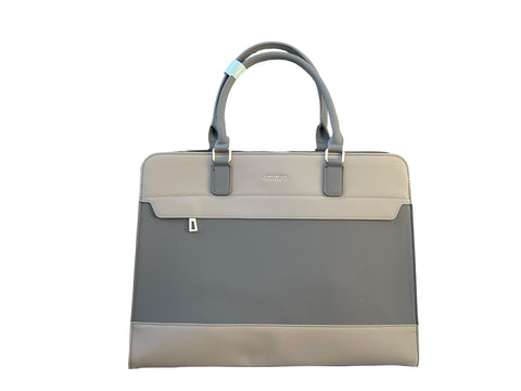 Chrisbella Elegant Women's Laptop Bag (Grey)