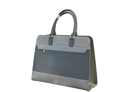 Chrisbella Elegant Women's Laptop Bag (Grey)
