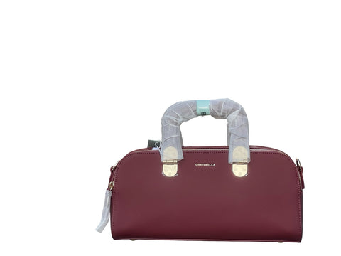 CHRISBELLA Luxe Gift-Ready Top Handle Bag (Red)