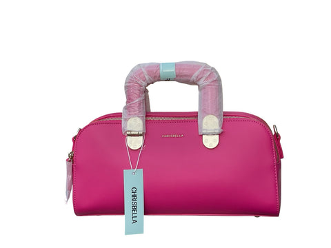 CHRISBELLA Luxe Gift-Ready Top Handle Bag (Pink)