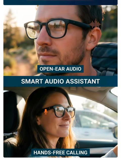 Chromoscope Smart Audio Glasses with Photochromic Lenses