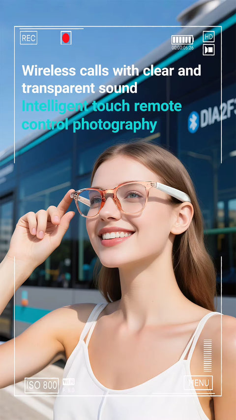 Chromoscope Smart Audio Glasses with Photochromic Lenses