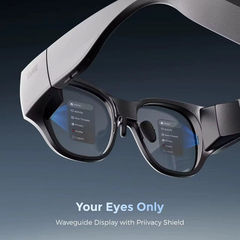 Smart AR Glasses Portable Android System Smart Glasses Wireless Bluetooth Dual Microphone AR Display Glasses Video Call