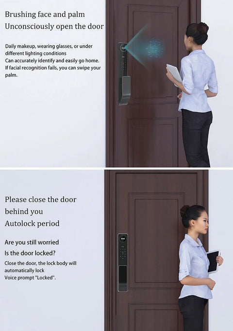 Smart Door Lock with 3D Face Recognition