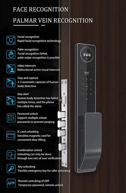 Smart Door Lock with 3D Face Recognition