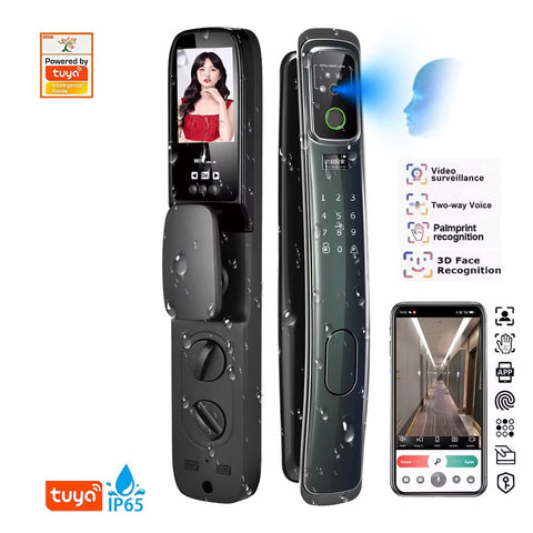 Smart Door Lock with 3D Face Recognition & Video Intercom