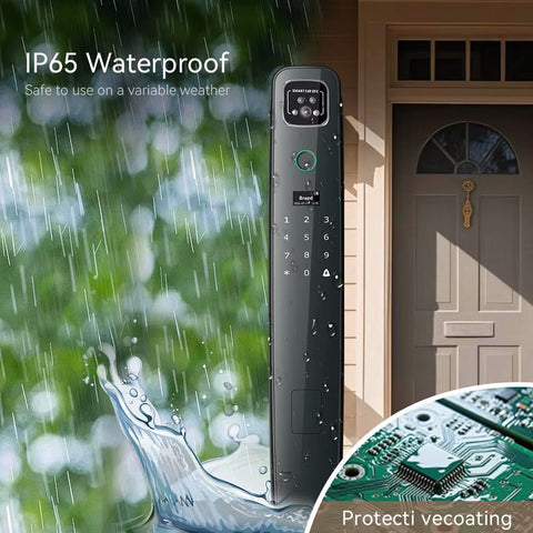 Smart Door Lock with 3D Face Recognition & Video Intercom