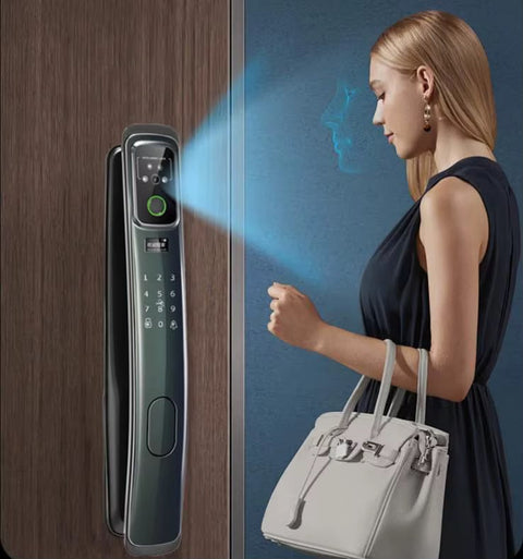 Smart Door Lock with 3D Face Recognition & Video Intercom